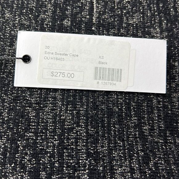 NWT Generation Love Edna Cashmere Blend Sweater Cape Size XS - Picture 5 of 11